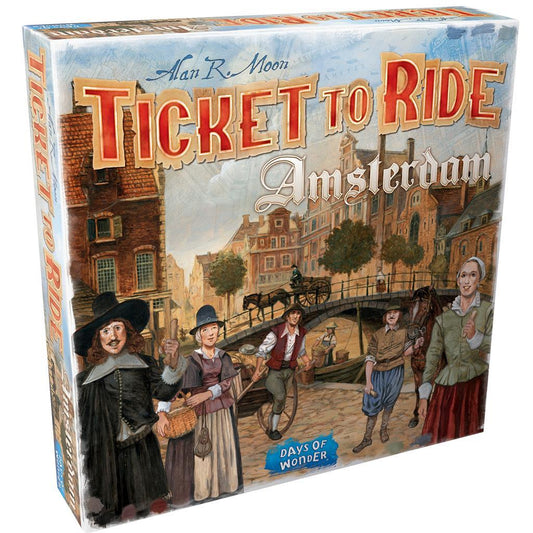 Ticket to Ride Amsterdam by Days of Wonder