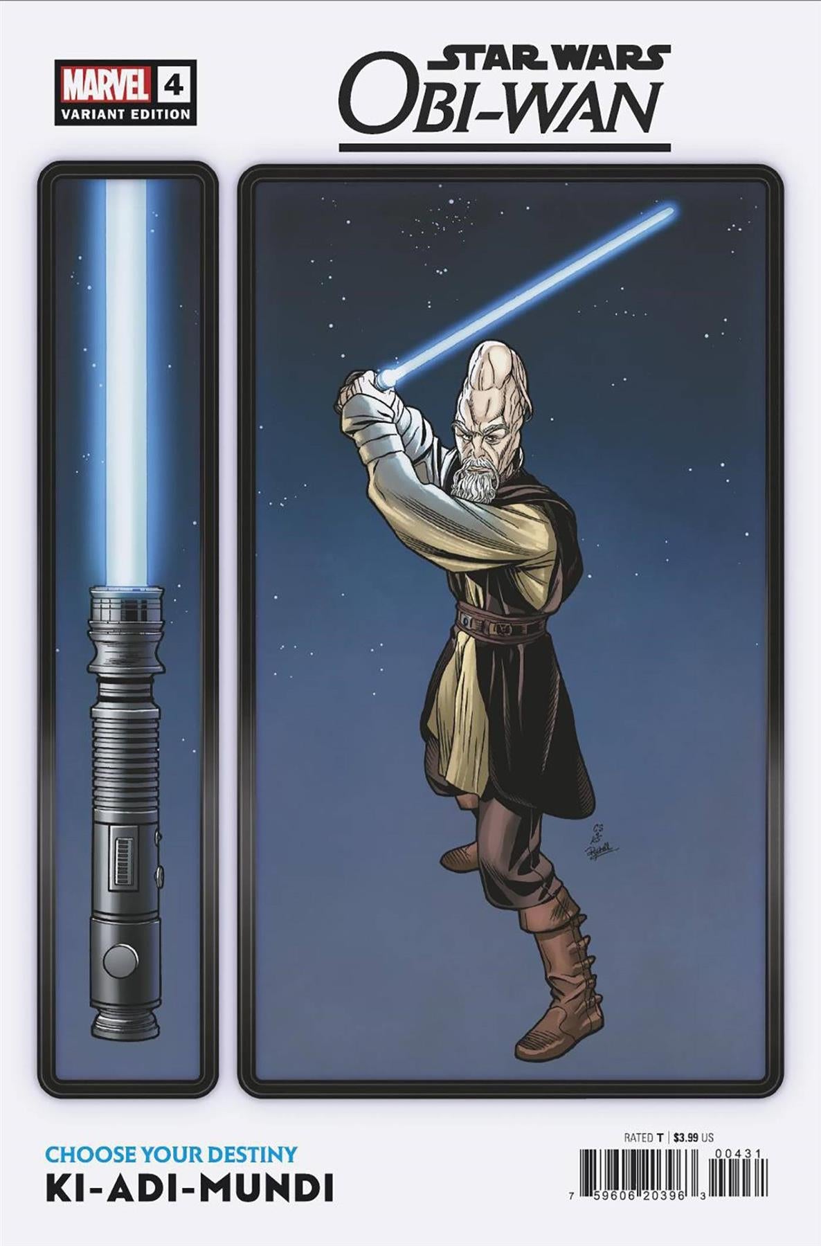 Star Wars Obi-wan Kenobi #4 (Sprouse Choose Your Destiny Var) Marvel Prh Comic Book 2022