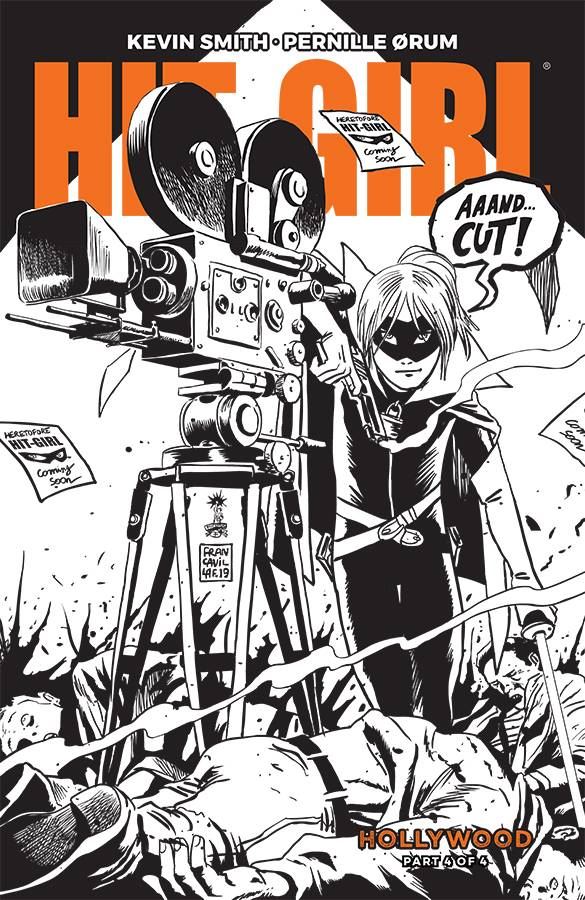 Hit-girl Season Two #4 (Cvr B B&w Francavilla) Image Comics Comic Book