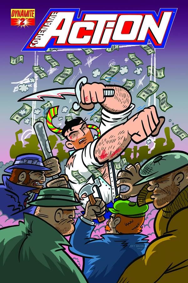 Codename Action #2 (of 6) Aw Yeah Subscription Var Comic Book
