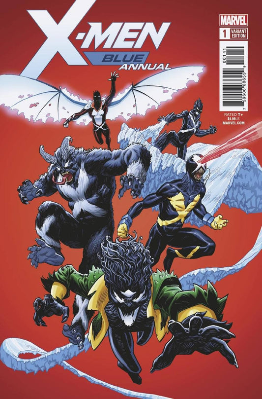 X-men Blue Annual #1 Venomized Var Leg (Venomized Var Leg) Marvel Comics Comic Book