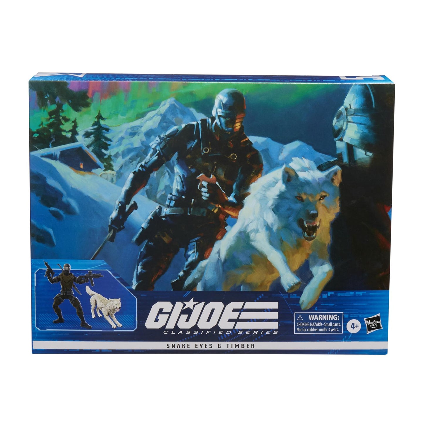Gi Joe Classified Ser 6in Snake Eyes & Timber Action Figure
