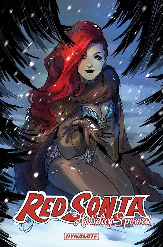 Red Sonja 2021 Holiday Sp Cvr C Andolfo Dynamite Comic Book
