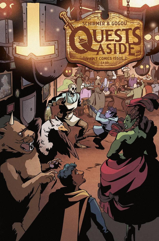 Quests Aside #2 Cvr A Gogou Vault Comics Comic Book