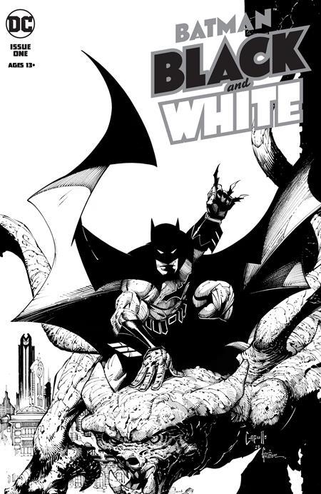 Batman Black And White #1 (of 6) Cvr A Greg Capullo DC Comics Comic Book