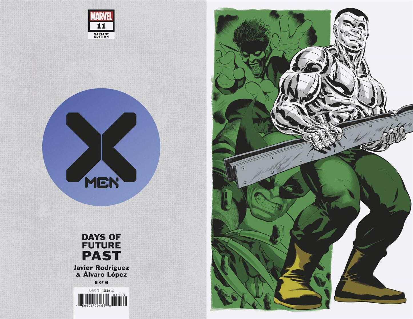 X-men #11 (Rodriguez Days Of Future Past Var Emp) Marvel Comics Comic Book 2020