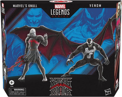 Marvel Legends 6in King In Black Knull/venom 2pk Action Figure