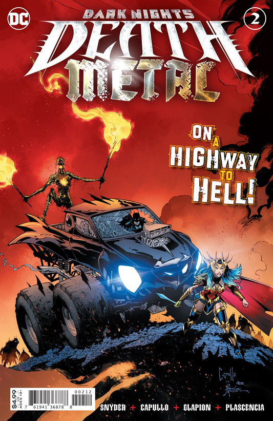 DARK NIGHTS DEATH METAL #2 (OF 6) 2ND PTG GREG CAPULLO RECOLORED VAR DC Comics Comic Book