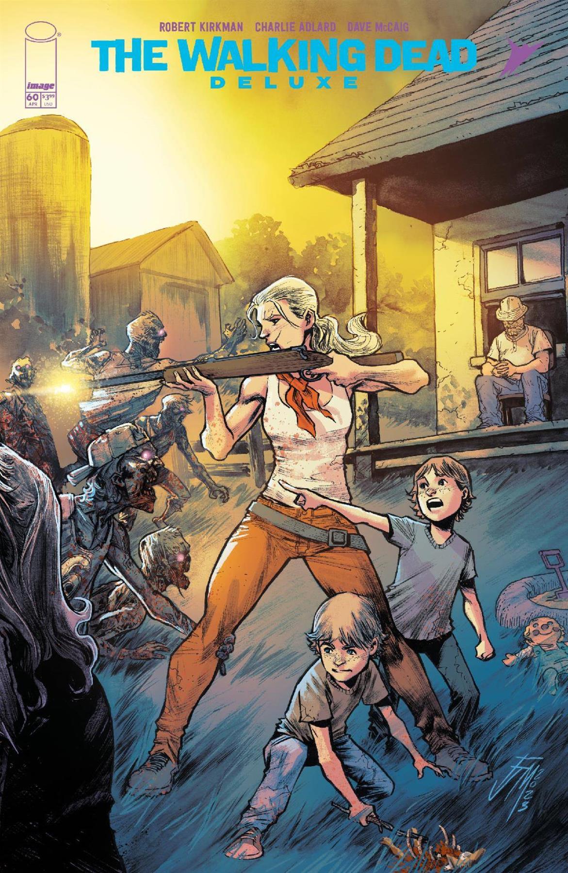 Walking Dead Dlx #60 Cvr C Manapul (mr) Image Comics Comic Book