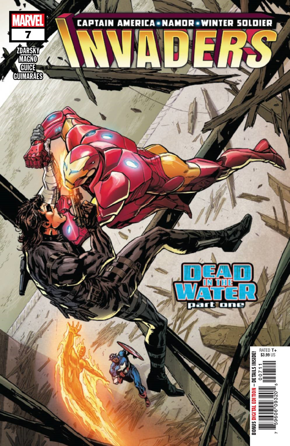 Invaders #7 Marvel Comics Comic Book