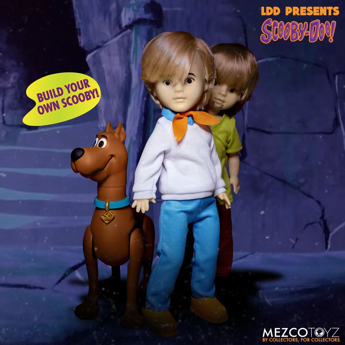 Living Dead Dolls Scooby-Doo & Mystery Inc BAF Fred Mezco Action Figure