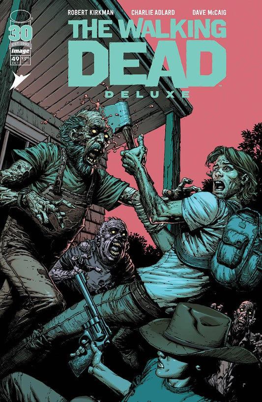 Walking Dead Dlx #49 Cvr A Finch & Mccaig (mr) Image Comics Comic Book