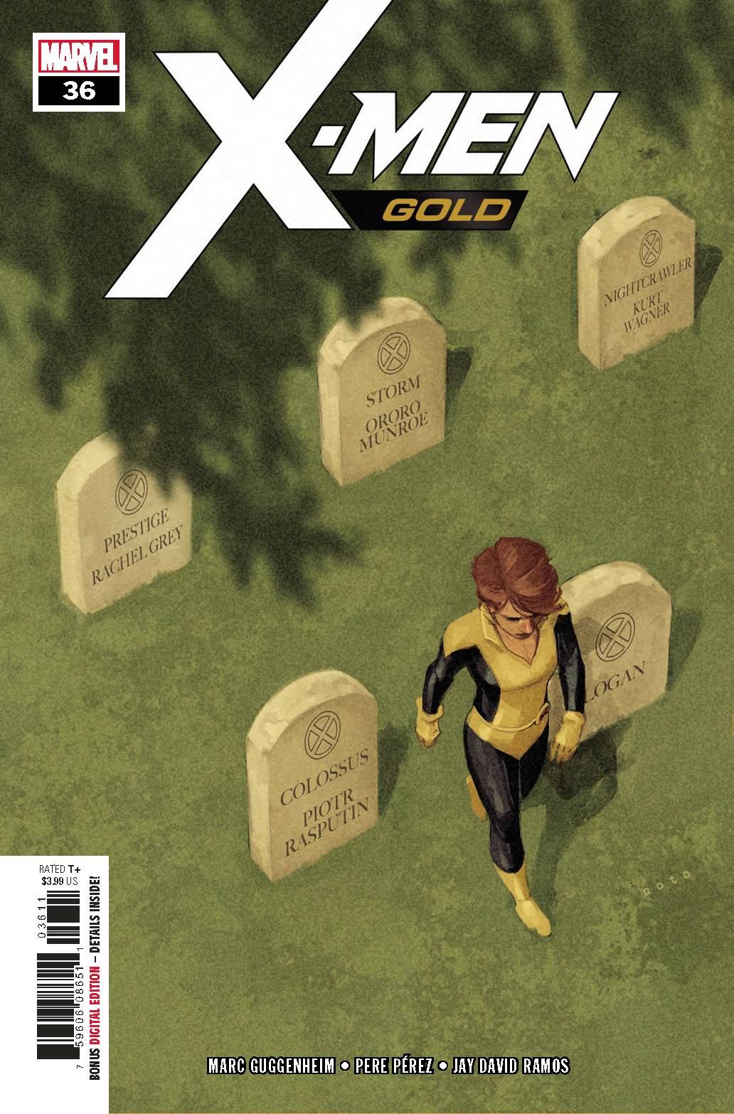 X-men Gold #36 Marvel Comics Comic Book