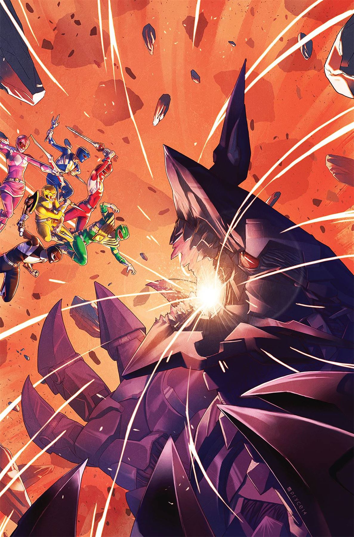 Mighty Morphin Power Rangers #4 Main Cvr (Main Cvr) Boom! Studios Comic Book