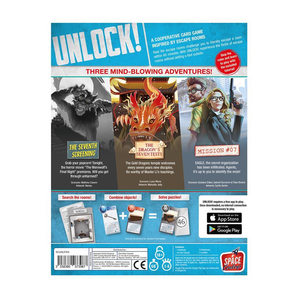 Unlock! Escape in a Box - Epic Adventures by Space Cowboys