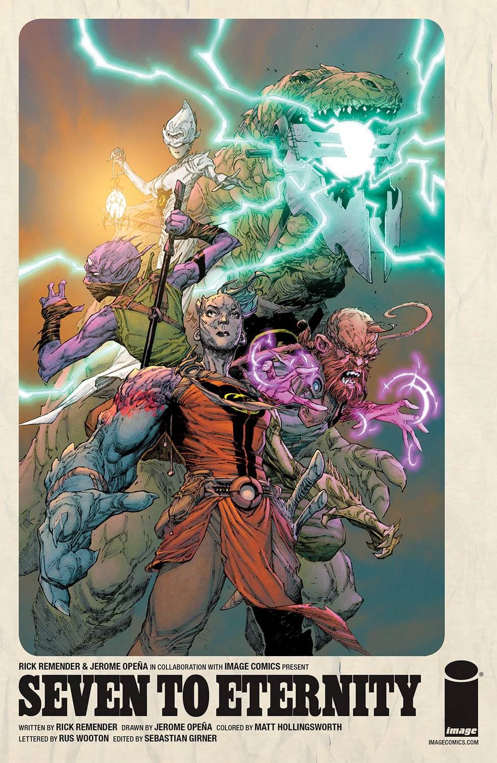 Seven To Eternity #3 Cvr A Opena & Hollingsworth (Cvr A Opena & Hollingsworth) Image Comics Comic Book