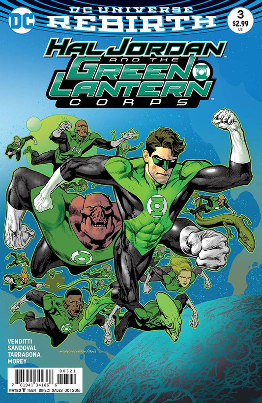 Hal Jordan And The Green Lantern Corps #3 (Var Ed) DC Comics Comic Book