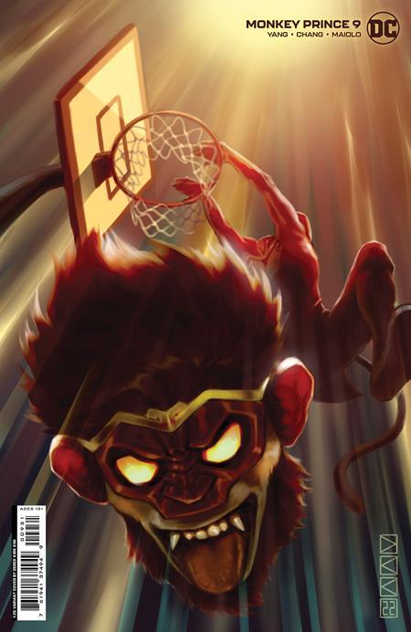 MONKEY PRINCE #9 (OF 12) CVR D INC 1:25 DEREK KIRK KIM CARD STOCK VAR DC Comics Comic Book