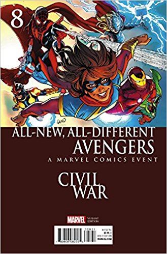 All New All Different Avengers #8 Mayhew Civil War Var Aso (Mayhew Civil War Var Aso) Marvel Comics Comic Book