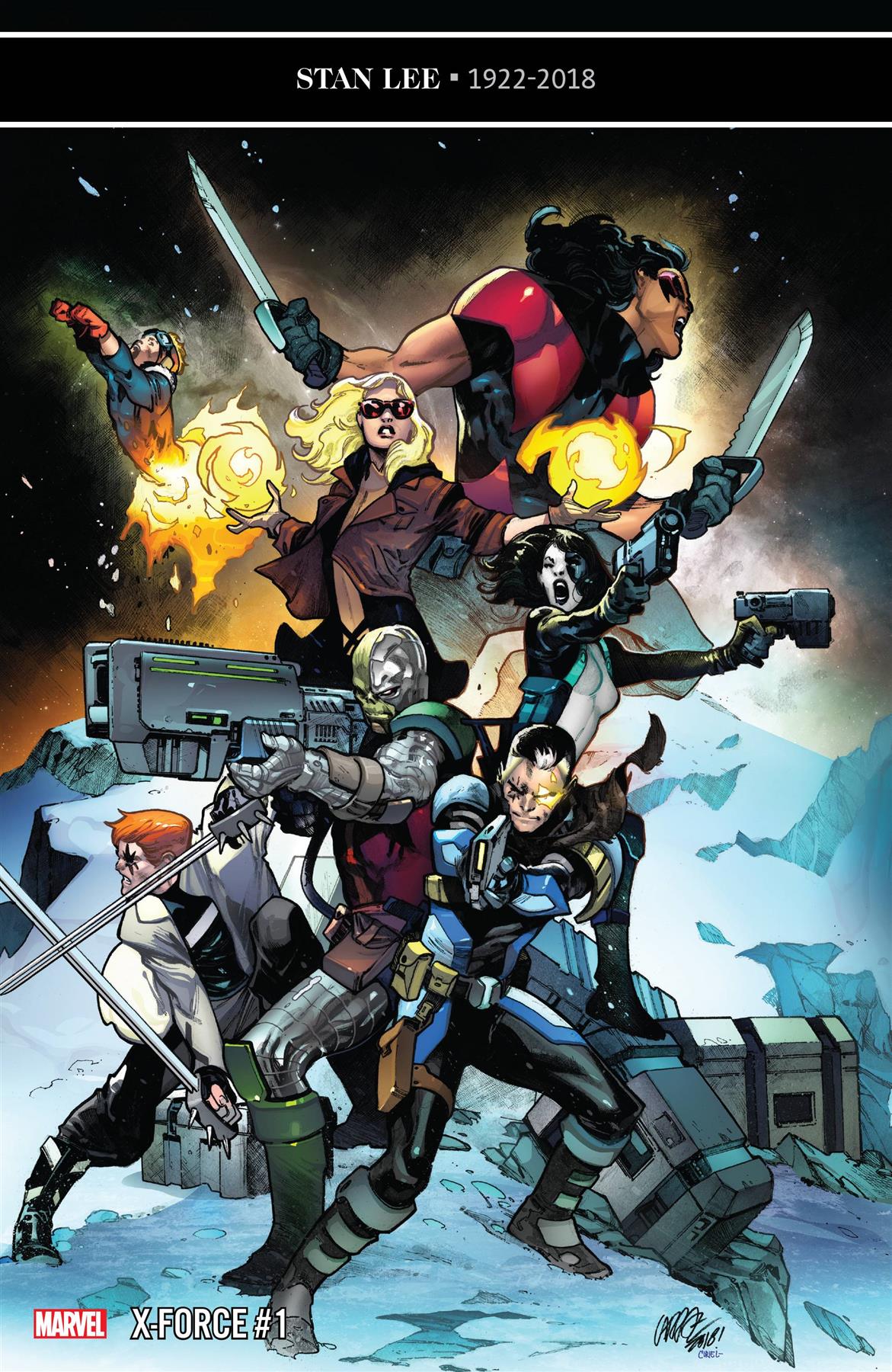 X-force #1 Marvel Comics Comic Book