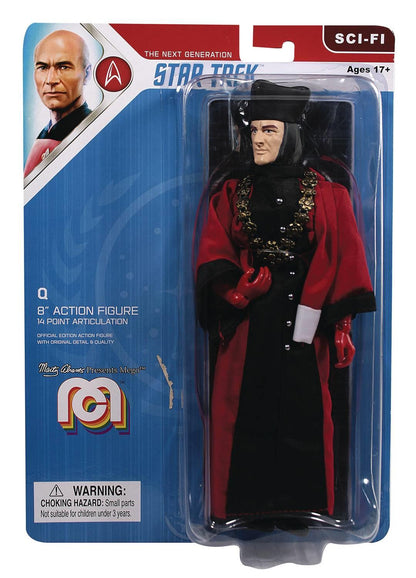 Mego Sci-fi Star Trek Tng Q 8in Action Figure