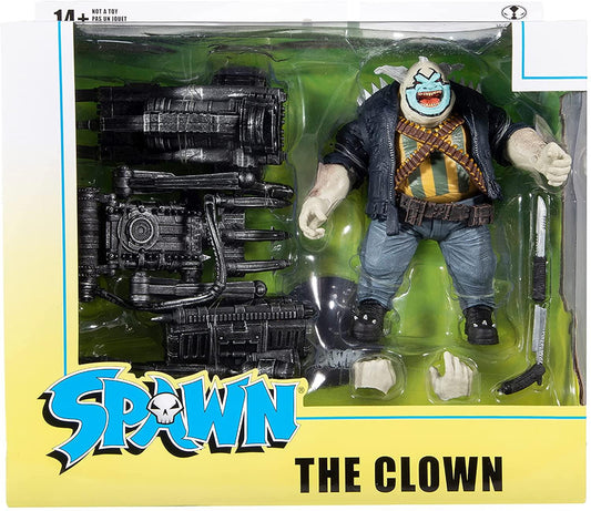 Spawn 7in Scale Clown Dlx Action Figure