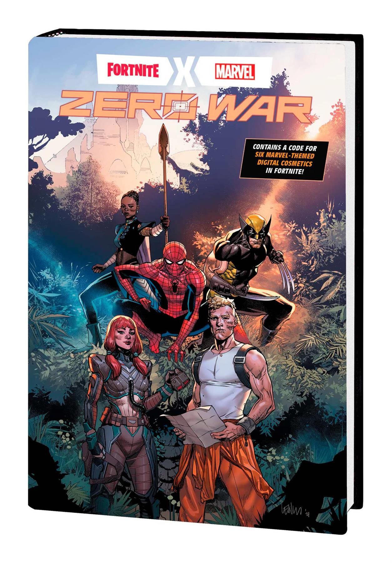Fortnite X Marvel Hc Zero War Premiere Marvel Prh Comic Book