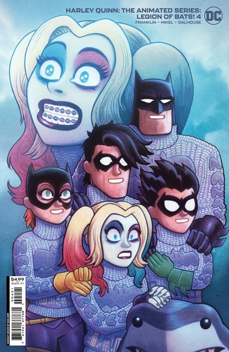 Harley Quinn The Animated Series Legion Of Bats #4 (of 6) Cvr B Dan Hipp Card Stock Var (mr) DC Comics Comic Book