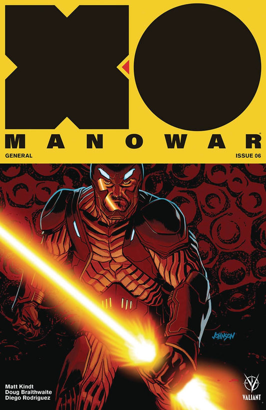 X-o Manowar (Cvr B Johnson) Valiant Entertainment Llc Comic Book