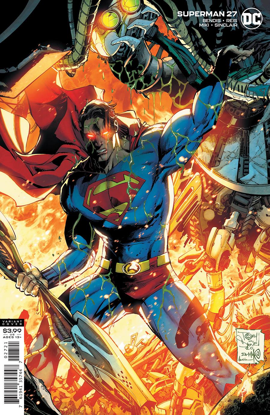 Superman #27 Cvr B Tony S Daniel & Danny Miki Var DC Comics Comic Book