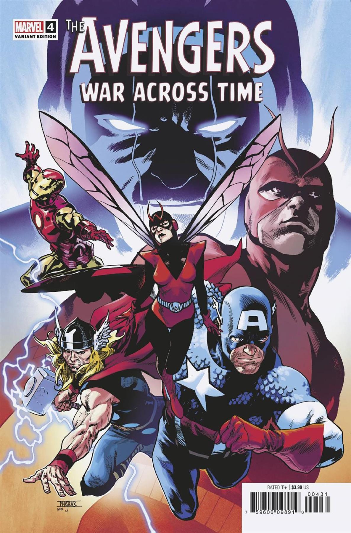 Avengers War Across Time #4 Asrar Var Marvel Comic Book
