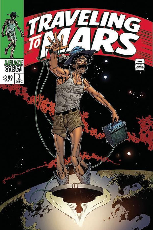 Traveling To Mars #2 Cvr D Mckee Surfer Homage (Cvr D Mckee Surfer Homage) Ablaze Publishing Comic Book 2022