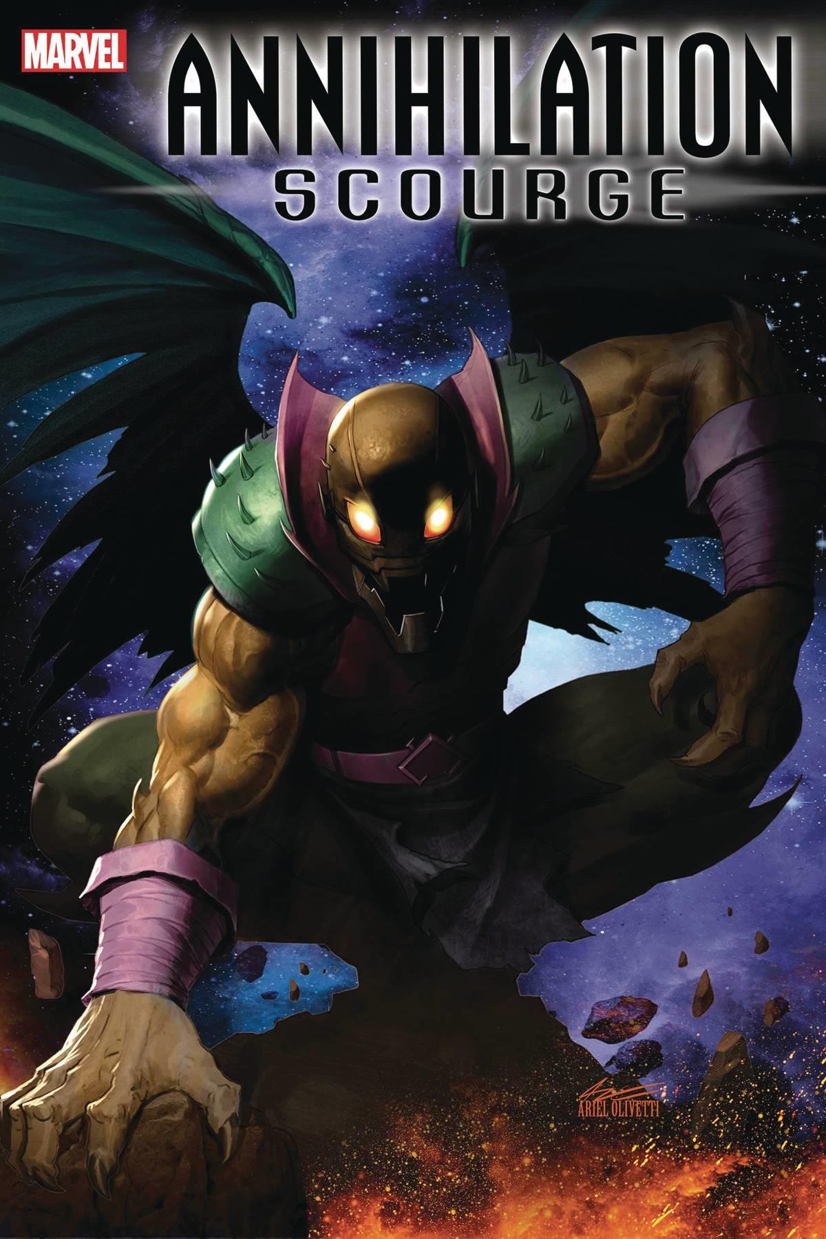 Annihilation Scourge Alpha #1 (Olivetti Var) Marvel Comics Comic Book