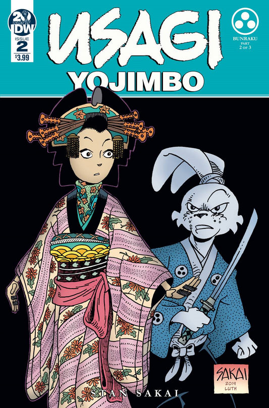 Usagi Yojimbo #2 Cvr A Sakai (Cvr A Sakai) Idw Publishing Comic Book