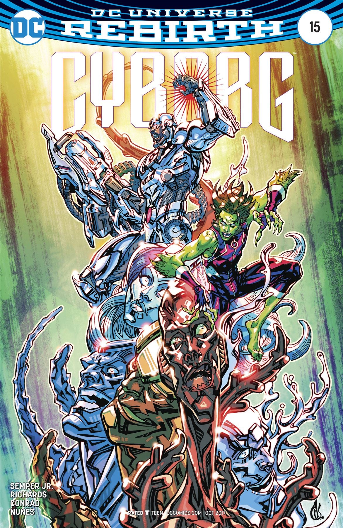 Cyborg #15 (Var Ed) DC Comics Comic Book