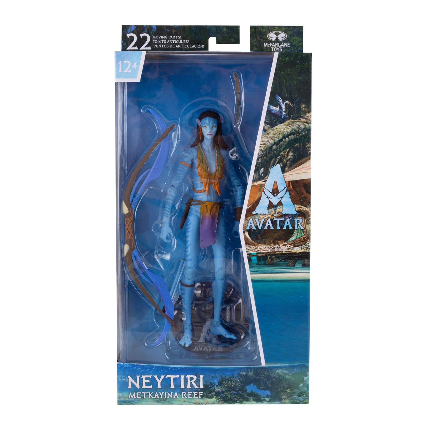Disney Avatar 7in Action Figure Wv2 Neytiri Metkayina Reef