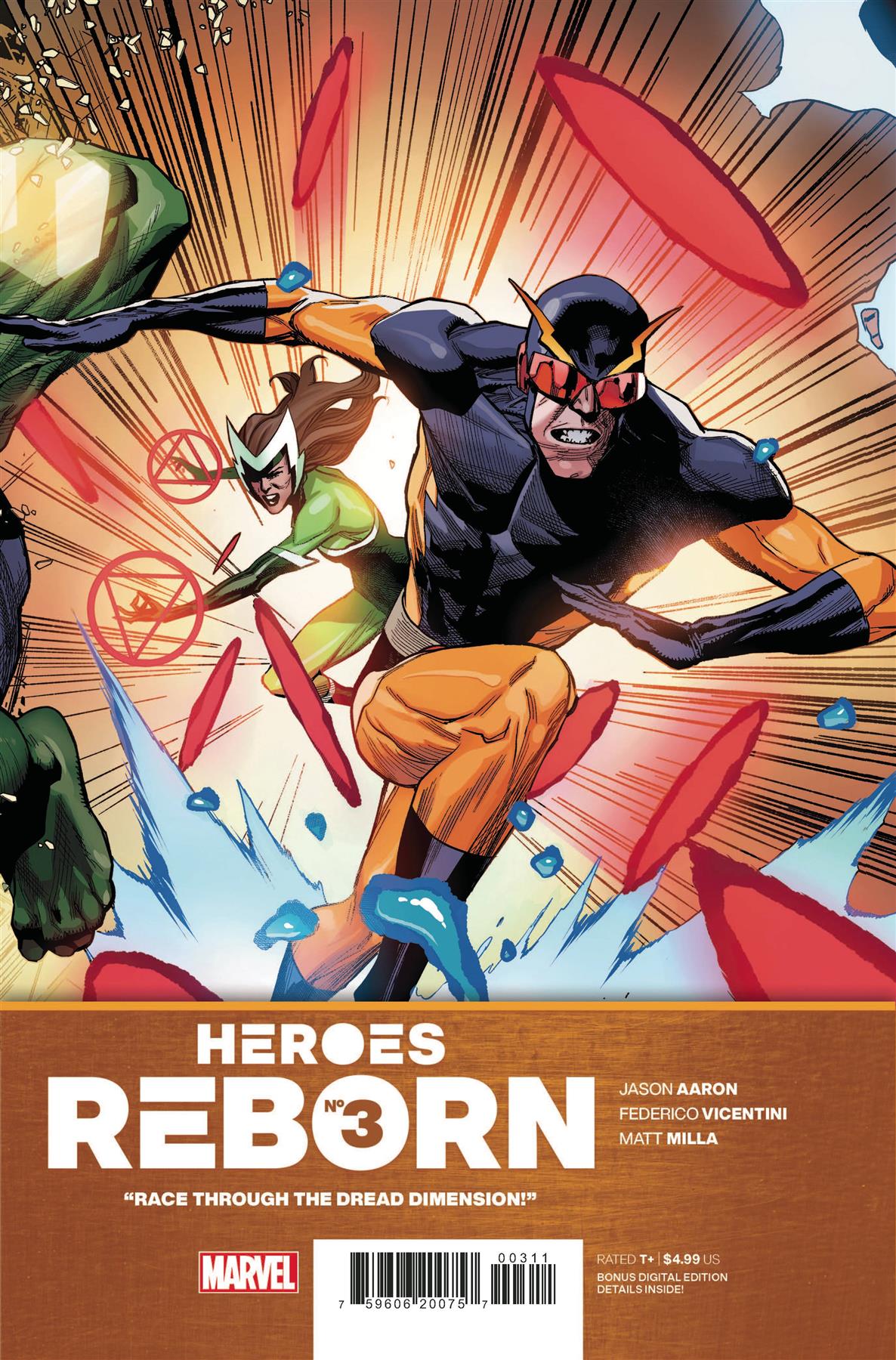 Heroes Reborn #3 (of 7) Marvel Comics Comic Book