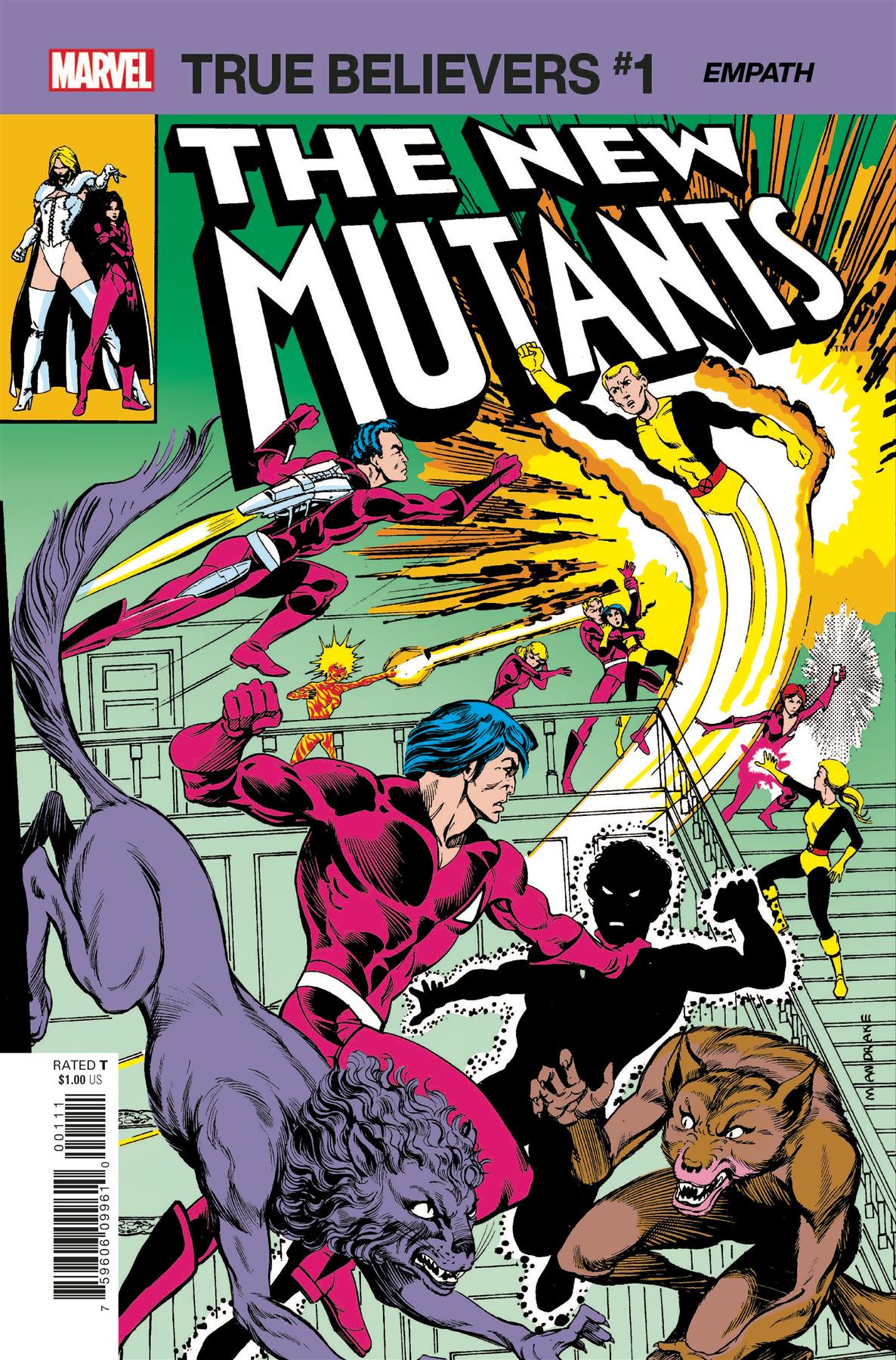 True Believers X-men Empath #1 () Marvel Comics Comic Book 2020
