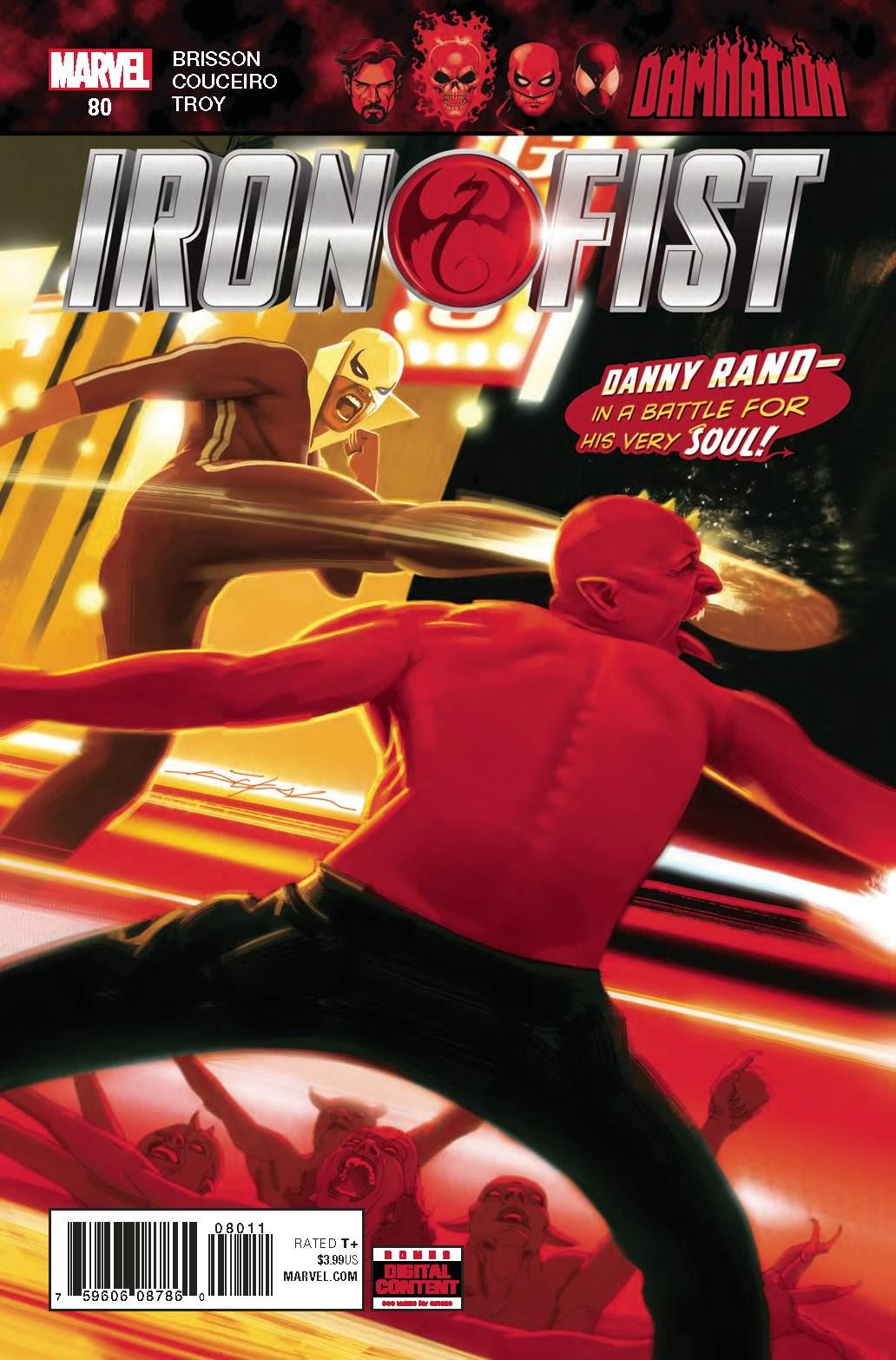 Iron Fist #80 (Leg) Marvel Comics Comic Book