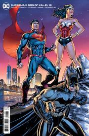 Superman Son Of Kal-el #18 Cvr C Jim Lee Scott Williams & Alex Sinclair Dc Holiday Card Card Stock Var (kal-el Returns) DC Comics Comic Book