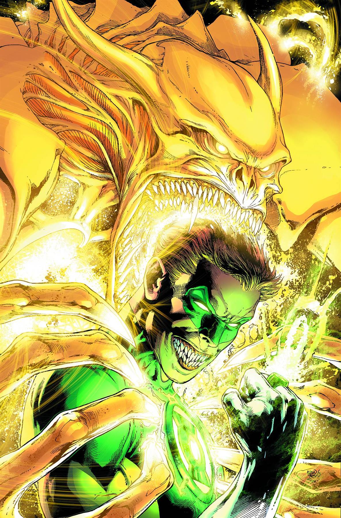 Green Lantern #35 Monsters Var Ed DC Comics Comic Book