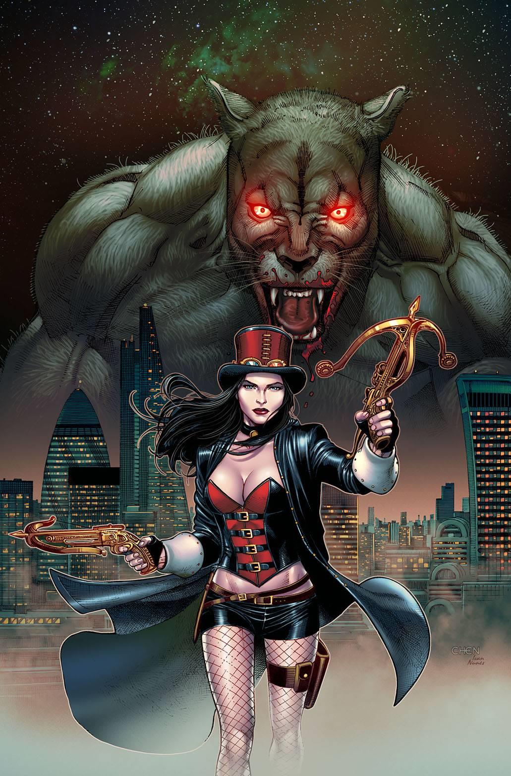 Van Helsing Beast Of Exmoor One Shot Cvr A Chen Zenescope Entertainment Inc Comic Book