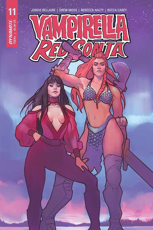 Vampirella Red Sonja #11 Cvr B Walsh (Cvr B Walsh) Dynamite Comic Book 2020