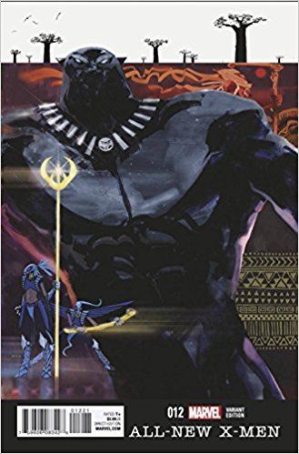 All New X-men #12 Santiago Black Panther Var (Santiago Black Panther Var) Marvel Comics Comic Book