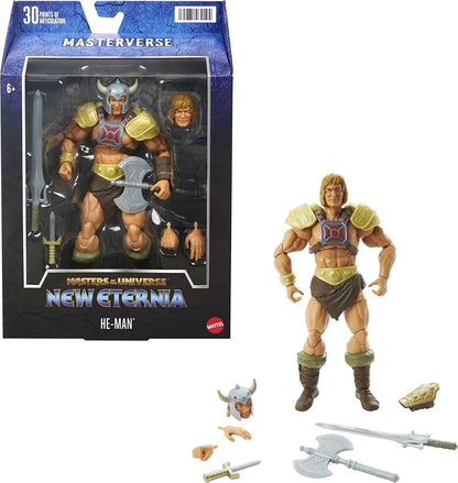 Motu Revelation Viking He-man Action Figure