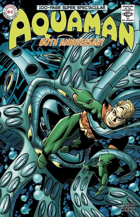 Aquaman 80th Anniversary 100-page Super Spectacular #1 (one Shot) Cvr D Walter Simonson 1960s Var DC Comics Comic Book