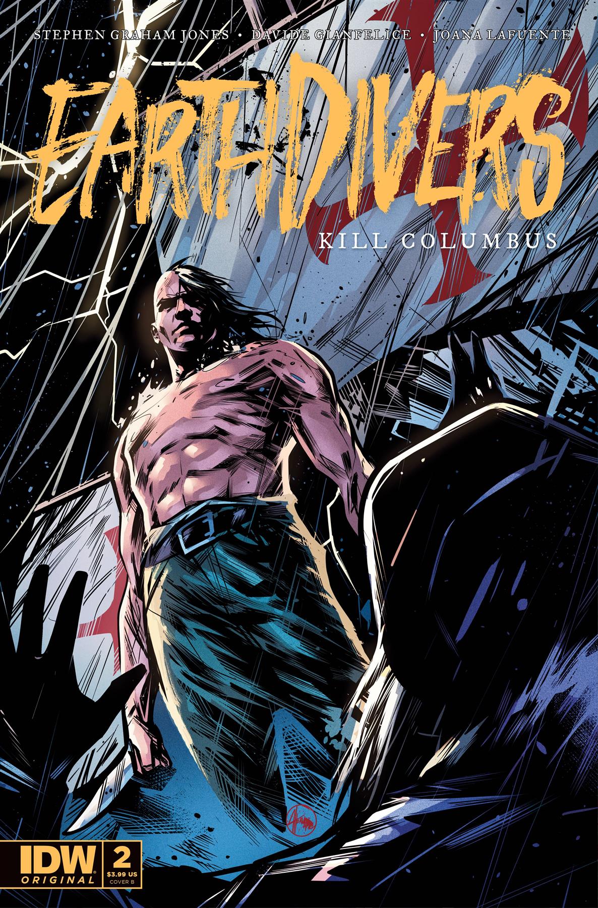Earthdivers #2 Cvr B Angel Hernandez (mr) (c: 1-0-0) Idw Publishing Comic Book