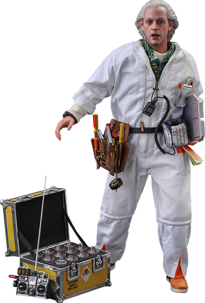Doc Brown Deluxe Version Sixth Scale Hot Toys