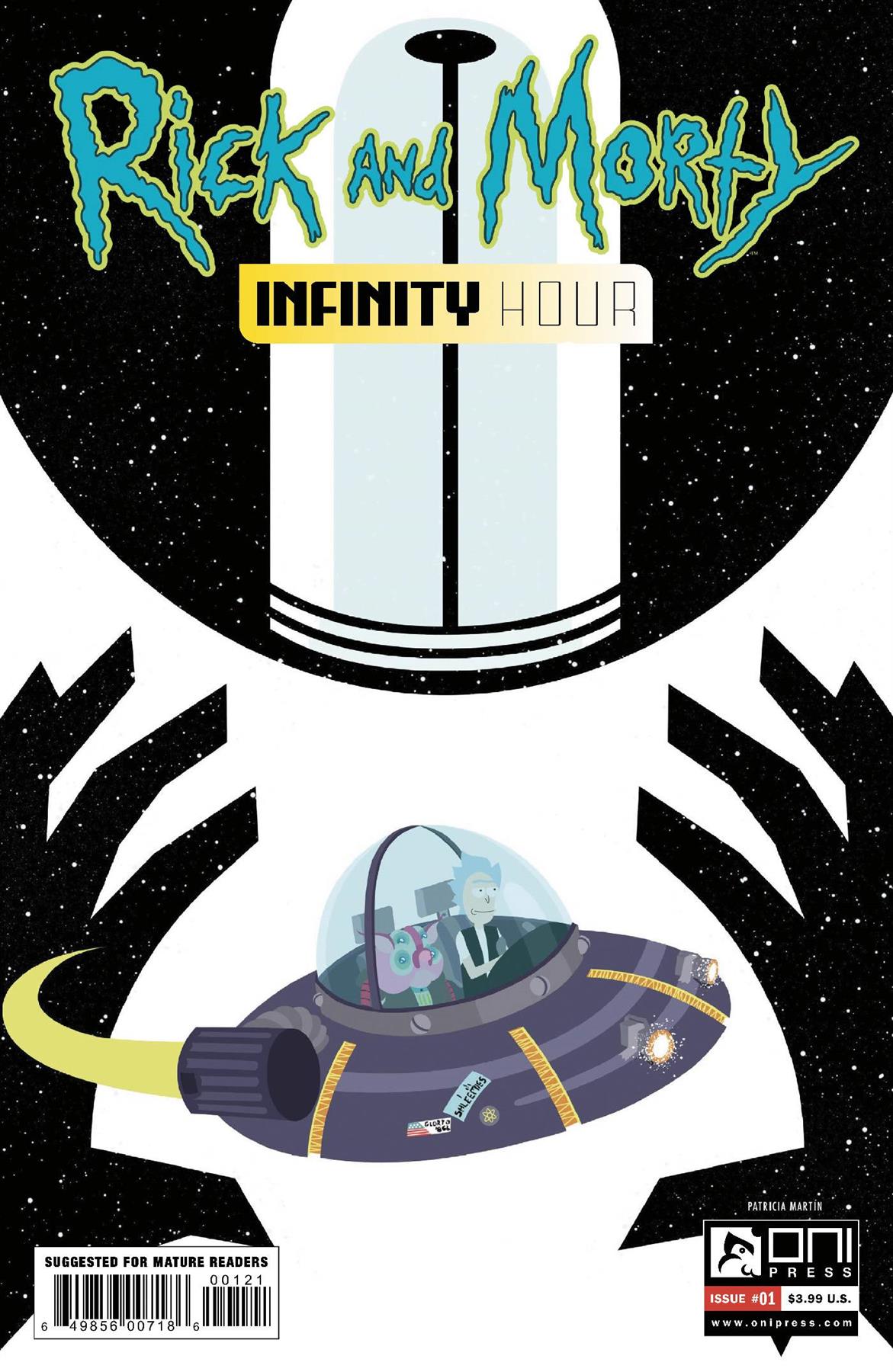 Rick And Morty Infinity Hour #1 Cvr B Martin (Cvr B Martin) Oni Press Inc. Comic Book 2022