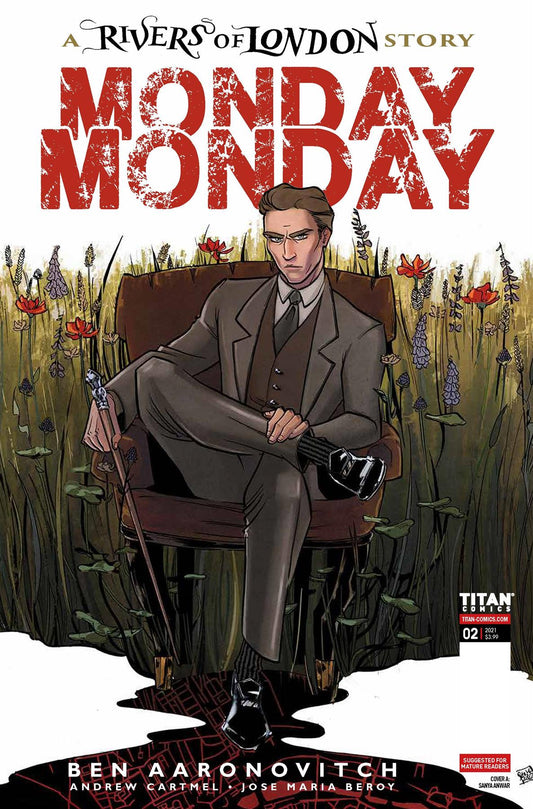 Monday Monday Rivers Of London #2 Cvr A Anwar Titan Comics Comic Book